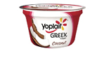 container (5.3 oz) Yoplait Greek coconut yogurt 