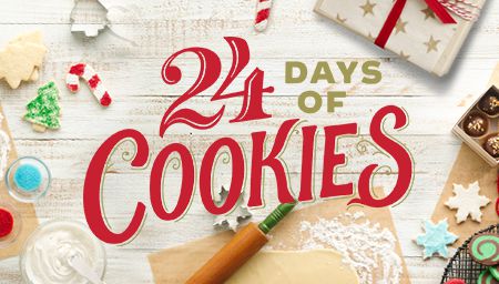 24 Days. 24 Cookie Recipes.